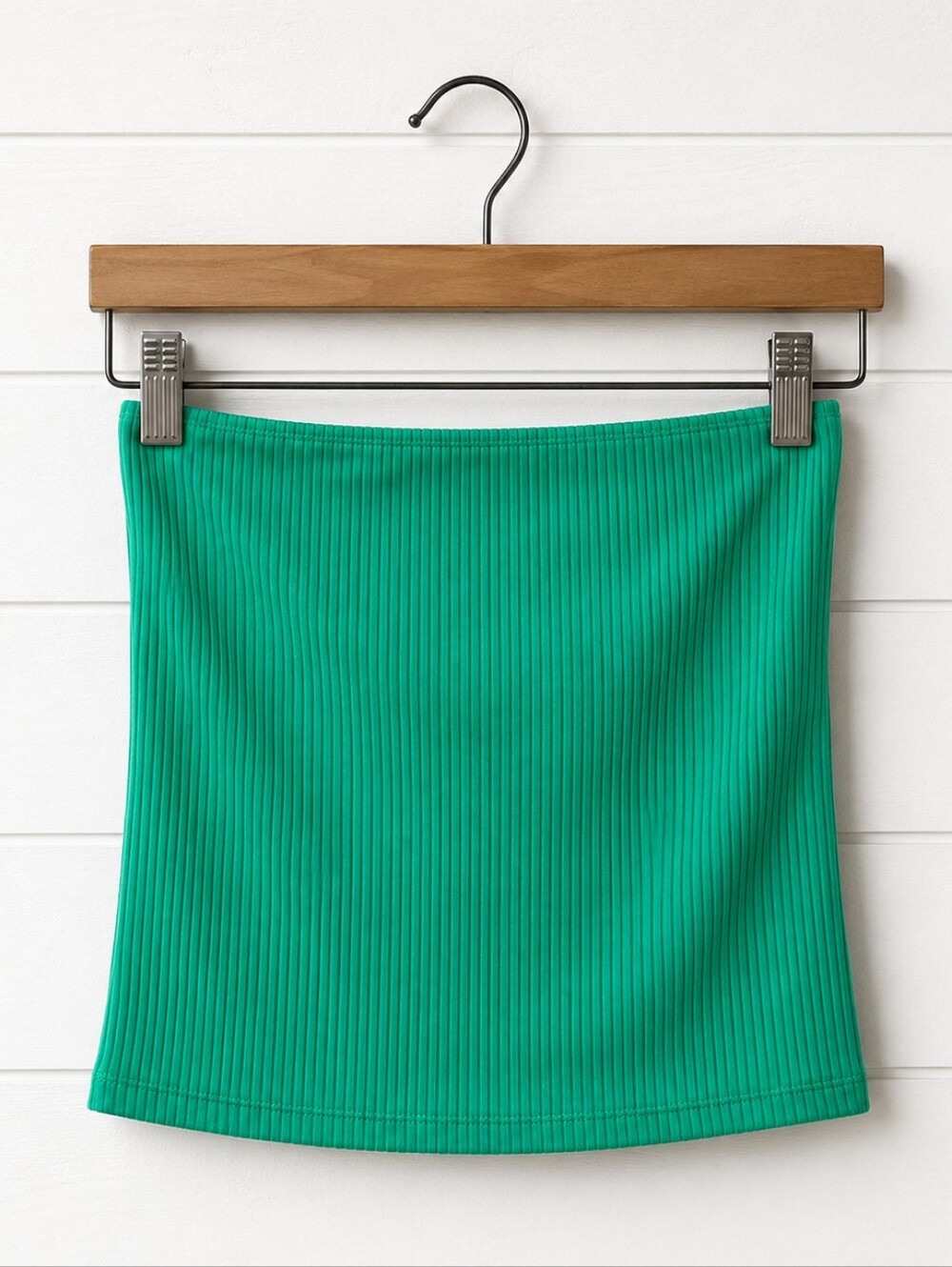 Old Navy Ribbed Emerald Mini Skirt